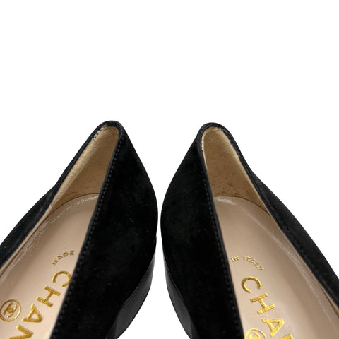 【中古】CHANEL シャネル PUMPS パンプス 36.5 USED 中古 靴