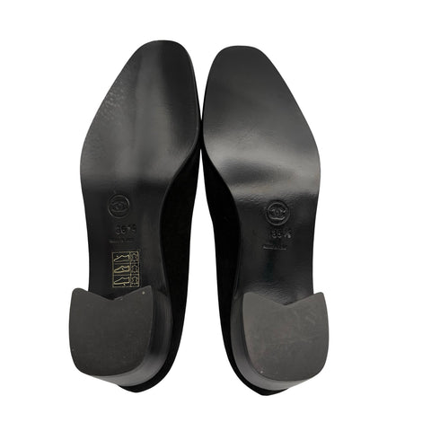 【中古】CHANEL シャネル PUMPS パンプス 36.5 USED 中古 靴