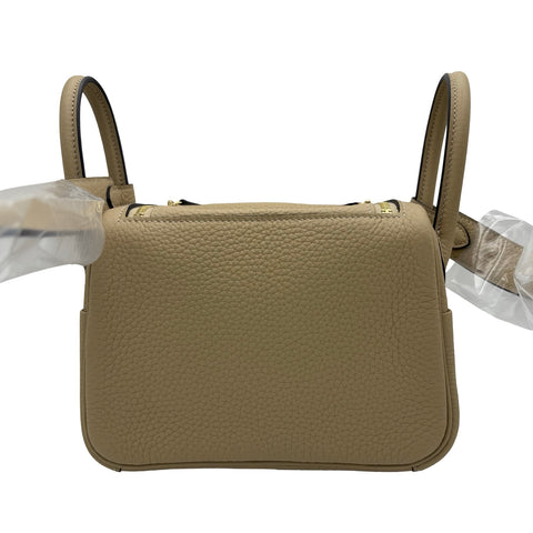 【未使用】 Hermes エルメス ミニリンディ MINILINDY ショルダーバッグ K刻(2025年) トレンチ トリヨン 未使用 NEW 銀座分類