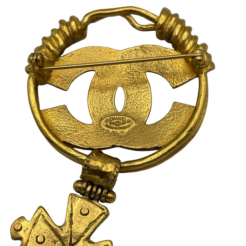 【中古】 CHANEL シャネル BROOCH ブローチ 小物 中古