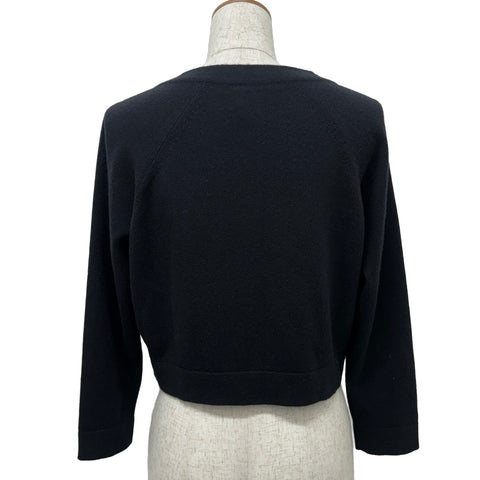 【中古】CHANEL シャネル CROPPED COCO BUTTTON CARDIGAN クロップドココボタンカーディガン 42 USED 中古 2014年 CLOTHES 洋服