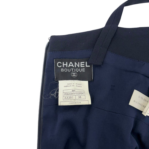 【中古】 CHANEL シャネル SKIRT キャミワンピース 38 USED 中古 1996年 CLOTHES 洋服