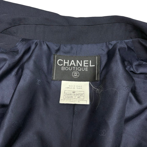 【中古】 CHANEL シャネル TRENCH COAT オーバーサイズトレンチコート 40 USED 中古 1996年 CLOTHES 洋服