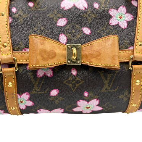 【中古】 LOUIS VUITTON ルイ・ヴィトン CHERRY BLSSOM HANDBAG チェリーブロッサムパピヨン ハンドバッグ モノグラム/ピンク キャンバス USED USED バッグ