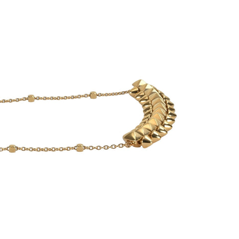 【美品】CARTIER カルティエ K18PG CLASH DE CARTIER NECKLACE クラッシュ ドゥ カルティエ ネックレス MM 9.9g