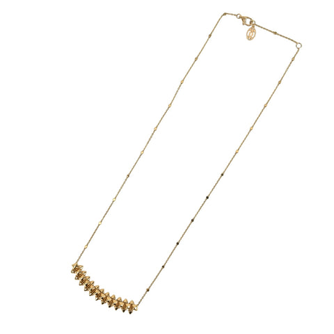 【美品】CARTIER カルティエ K18PG CLASH DE CARTIER NECKLACE クラッシュ ドゥ カルティエ ネックレス MM 9.9g