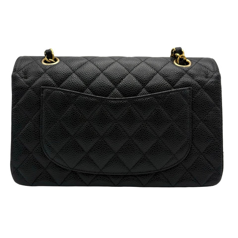 【美品】 CHANEL シャネル MATELASSE 23 マトラッセ23 ショルダーバッグ ICチップ(2021年~) ブラック キャビアスキン 中古 USED バッグ