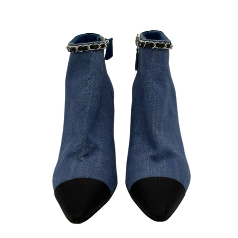 【中古】CHANEL シャネル SHOES ショートブーツ 36.5 USED 中古 2020年 SHOES 靴