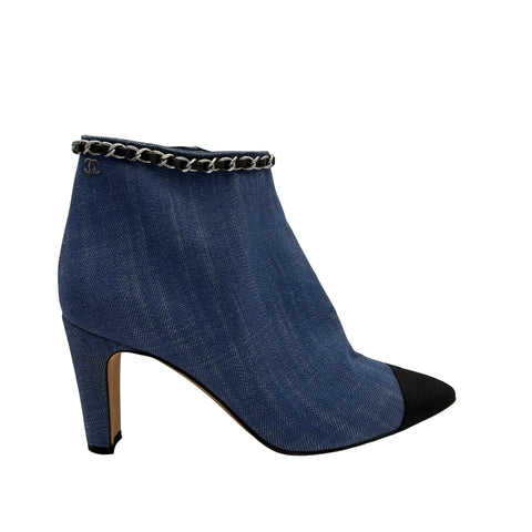【中古】CHANEL シャネル SHOES ショートブーツ 36.5 USED 中古 2020年 SHOES 靴