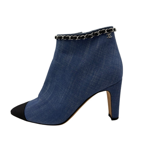 【中古】CHANEL シャネル SHOES ショートブーツ 36.5 USED 中古 2020年 SHOES 靴