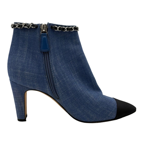 【中古】CHANEL シャネル SHOES ショートブーツ 36.5 USED 中古 2020年 SHOES 靴