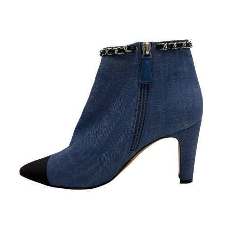 【中古】CHANEL シャネル SHOES ショートブーツ 36.5 USED 中古 2020年 SHOES 靴