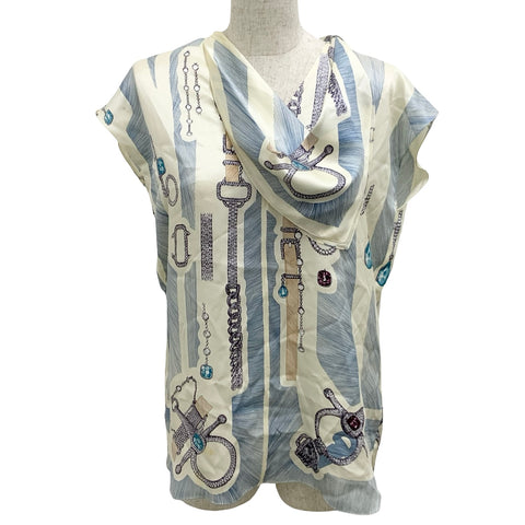 【中古】 Hermes エルメス TOPS トップス 34 USED 中古 CLOTHES 洋服