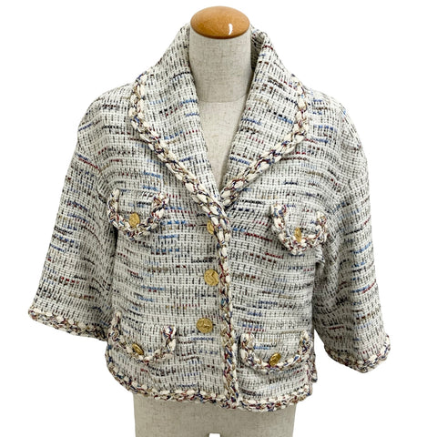 【中古】 CHANEL シャネル JACKET ジャケット 36 USED 中古 2018年 CLOTHES 洋服