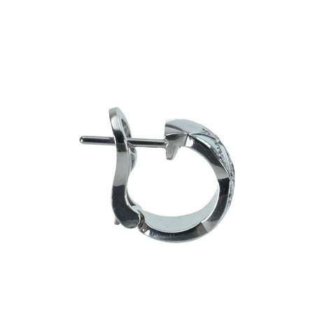 【中古】CHANEL シャネル K18WG DIAMOND COCO CRUSH ココクラッシュ ダイヤモンドピアス 7.2g
