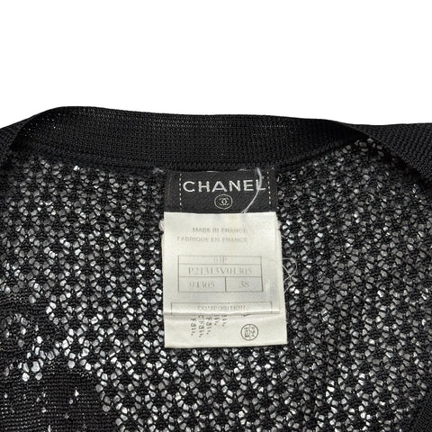 【中古】 CHANEL シャネル LACE CARDIGAN レースカーディガン 38 USED 中古 2003年 CLOTHES 洋服