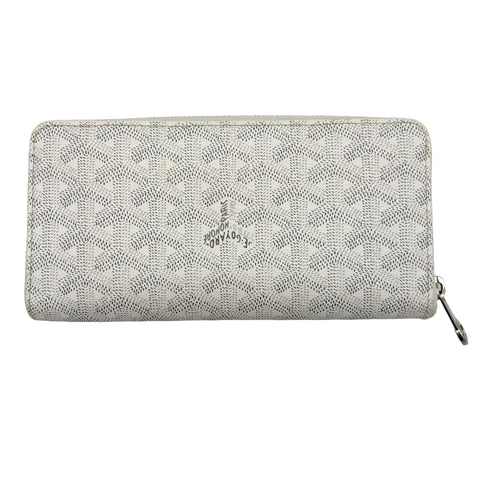 【新品未使用】 GOYARD ゴヤール BIFOLD WALLET 財布 白 コーティングキャンバス USED WHITE COATED CANVAS
