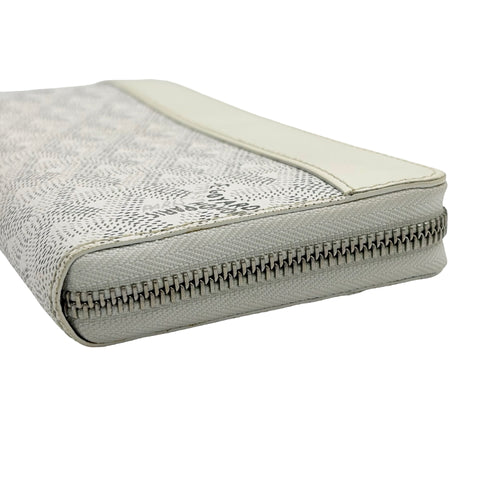【新品未使用】 GOYARD ゴヤール BIFOLD WALLET 財布 白 コーティングキャンバス USED WHITE COATED CANVAS