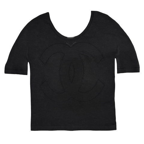 【中古】 CHANEL シャネル T-SHIRT Tシャツ Sサイズ USED 中古 2018年 CLOTHES 洋服