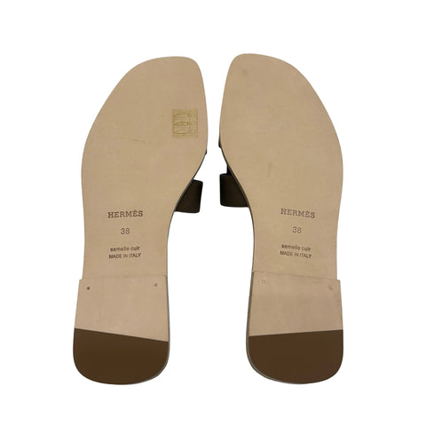 【新品未使用】 Hermes エルメス SANDALS サンダル 《オラン》 38 NEW 新品 SHOES 靴