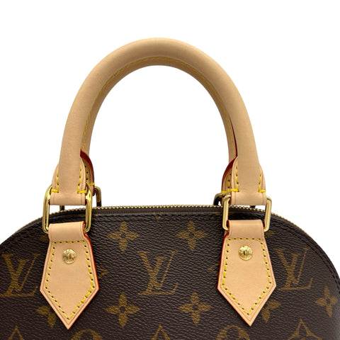 【美品】 LOUIS VUITTON ルイ・ヴィトン ALMA BB アルマBB ハンドバッグ ICチップ(2021年~) モノグラム キャンバス 中古 USED バッグ