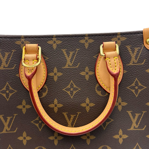 【中古】 LOUIS VUITTON ルイ・ヴィトン SAC PLAT BB サックプラ BB M45847 ハンドバッグ ショルダーバッグ ICチップ(2021年~) モノグラム キャンバス 中古 USED バッグ