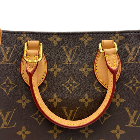 【中古】 LOUIS VUITTON ルイ・ヴィトン SAC PLAT BB サックプラ BB M45847 ハンドバッグ ショルダーバッグ ICチップ(2021年~) モノグラム キャンバス 中古 USED バッグ