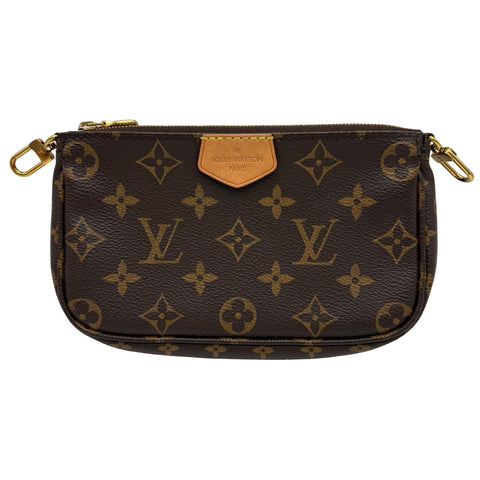 【中古】 LOUIS VUITTON ルイ・ヴィトン Multi Pochette Accessoires(M44840) ミュルティポシェットアクセソワール ボディバッグ ショルダーバッグ ICチップ(2021年~) モノグラム キャンバス 中古 USED バッグ