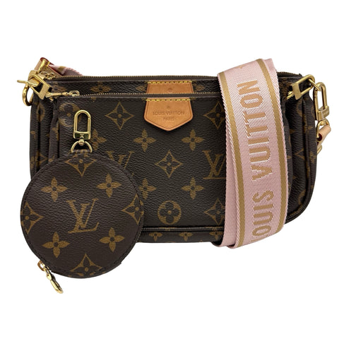 【中古】 LOUIS VUITTON ルイ・ヴィトン Multi Pochette Accessoires(M44840) ミュルティポシェットアクセソワール ボディバッグ ショルダーバッグ ICチップ(2021年~) モノグラム キャンバス 中古 USED バッグ