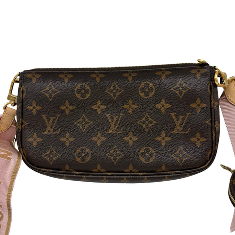 【中古】 LOUIS VUITTON ルイ・ヴィトン Multi Pochette Accessoires(M44840) ミュルティポシェットアクセソワール ボディバッグ ショルダーバッグ ICチップ(2021年~) モノグラム キャンバス 中古 USED バッグ