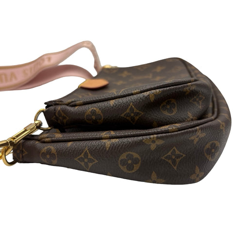 【中古】 LOUIS VUITTON ルイ・ヴィトン Multi Pochette Accessoires(M44840) ミュルティポシェットアクセソワール ボディバッグ ショルダーバッグ ICチップ(2021年~) モノグラム キャンバス 中古 USED バッグ