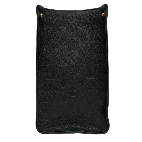 【中古】 LOUIS VUITTON ルイ・ヴィトン ONTHEGO MM(M45595) オンザゴー MM ハンドバッグ トートバッグ ICチップ(2021年~) ブラック モノグラムアンプラント/牛革 中古 USED バッグ