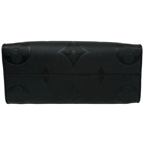 【中古】 LOUIS VUITTON ルイ・ヴィトン ONTHEGO MM(M45595) オンザゴー MM ハンドバッグ トートバッグ ICチップ(2021年~) ブラック モノグラムアンプラント/牛革 中古 USED バッグ