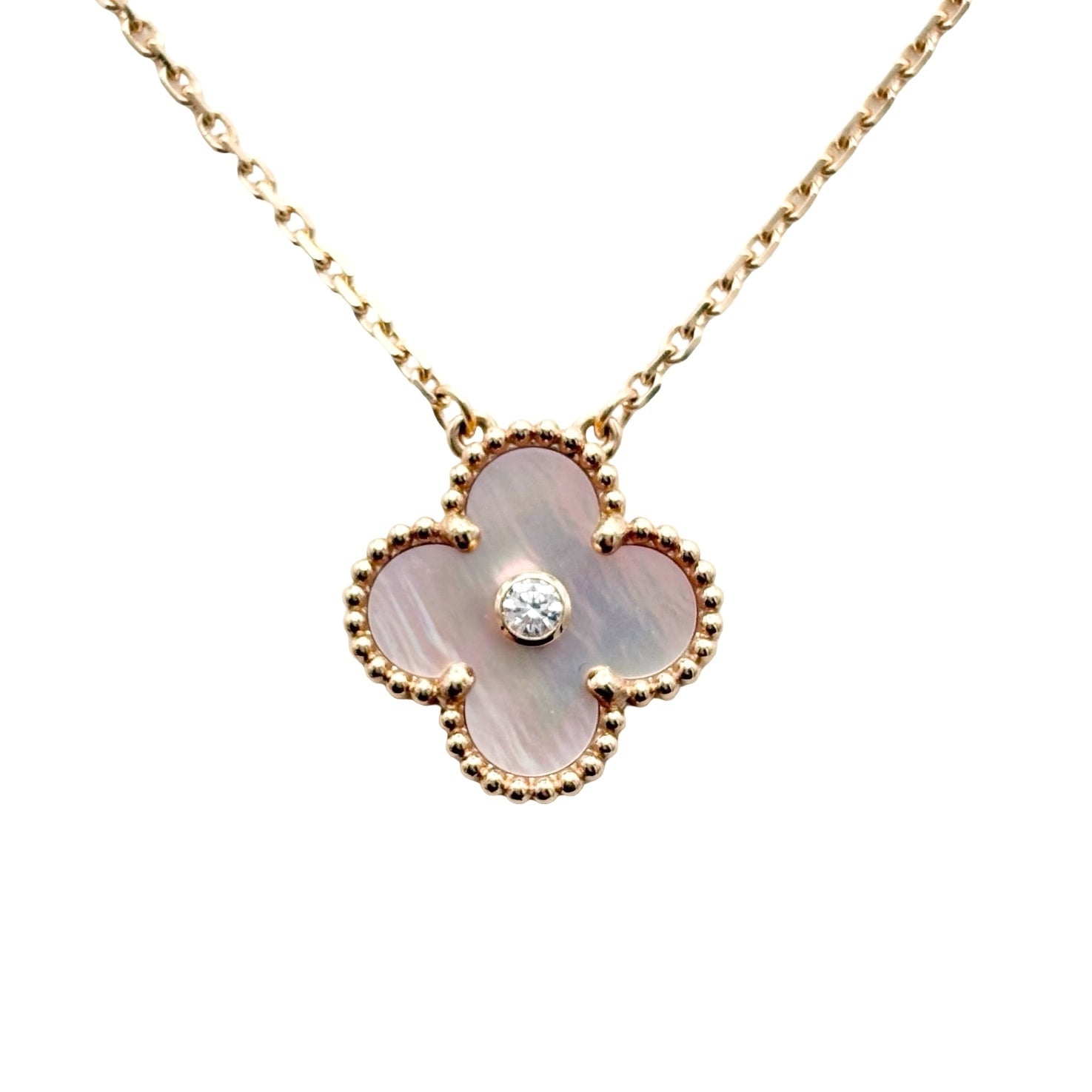 中古】Van Cleef＆Arpels ヴァンクリーフ＆アーペル K18PG VINTAGE