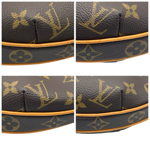 【中古】 LOUIS VUITTON ルイ・ヴィトン POCHETTE CROISSANT (M5150) ポシェットクロワッサン ショルダーバッグ MI0098(2008年) モノグラム キャンバス 中古 USED バッグ