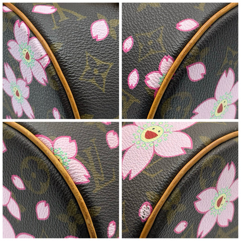 【中古】 LOUIS VUITTON ルイ・ヴィトン CHERRY BLSSOM HANDBAG チェリーブロッサムパピヨン ハンドバッグ モノグラム/ピンク キャンバス USED USED バッグ