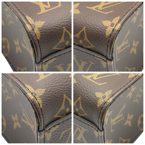 【中古】 LOUIS VUITTON ルイ・ヴィトン SAC PLAT BB サックプラ BB M45847 ハンドバッグ ショルダーバッグ ICチップ(2021年~) モノグラム キャンバス 中古 USED バッグ
