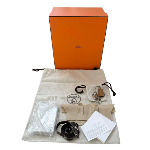 【中古】Hermes エルメス BIRKIN25 バーキン25 ハンドバッグ U刻(2022年) ビスキュイ/ベージュ スイフト/トワルアッシュ 中古 CHAI SWIFT/TOILE H USED バッグ