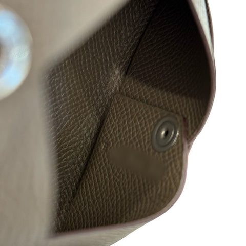 【新品未使用】 HERMES エルメス カルヴィ エトゥープ B刻(2023年) エプソン ベージュ系 カードケース コインケース 新品 (HERMES,calvi,etoupe,epson,cardcase,coincase,new)