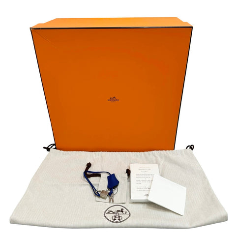 【中古】 Hermes エルメス バーキン35 ブルーエレクトリック グリムエット トゴ シルバー金具 A刻(2017年) ブランドバッグ ハンドバッグ バッグ 中古品 レディース (HERMES,BIRKIN35,BLUE ELECTRIC,GRIS MOUETTE,Togo,silver,handbag,used)