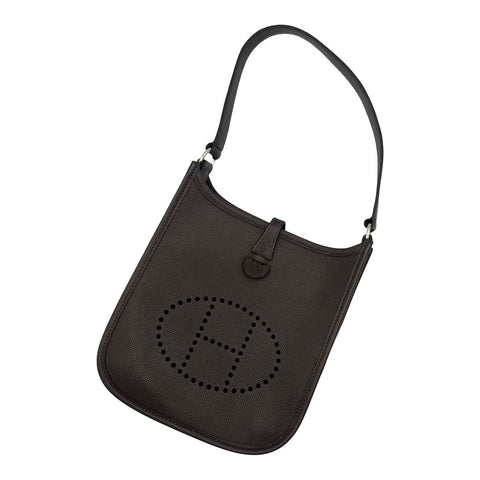 【中古】 Hermes エルメス EVELYNE TPM エヴリンTPM ショルダーバッグ ▢A(1997年) ブラウン系 クシュベル ヴィンテージ 中古 USED バッグ