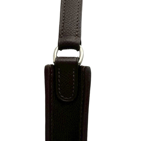 【中古】 Hermes エルメス EVELYNE TPM エヴリンTPM ショルダーバッグ ▢A(1997年) ブラウン系 クシュベル ヴィンテージ 中古 USED バッグ