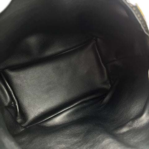 【中古】 FENDI フェンディ VANITY BAG バニティバッグ ズッカ柄 ポーチ ハンドバッグ ブラウン キャンバス 中古 USED バッグ