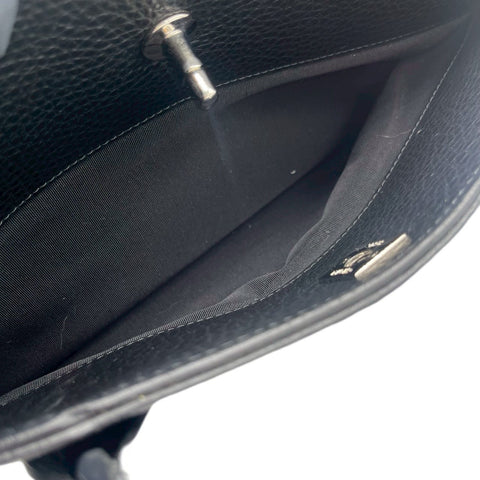 【中古】 CHANEL シャネル EXECUTIVE TOTE エグゼクティブトート トートバッグ 19番台(2013-2015年) ブラック カーフスキン 中古 USED バッグ