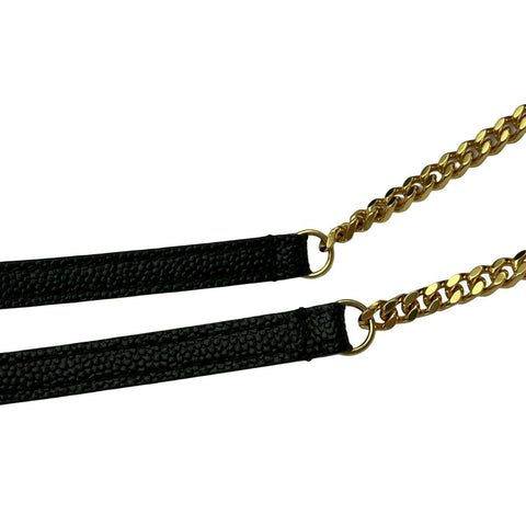 【美品】 SAINT LAURENT サンローラン BABY LOU SHOULDERBAG ベイビールー ショルダーバッグ ブラック レザー 中古 USED バッグ