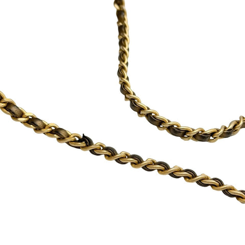 【中古】 CHANEL シャネル 2way チェーンショルダー ハンドバッグ ゴールド カーフスキン キャビアスキン ゴールド系 ゴールド金具 28番台(2019~2020年) ブランドバッグ 中古品 レディース (CHANEL,2way,chain,shourderbag,handbag,calfskin,caviaskin,gold,bag,used)