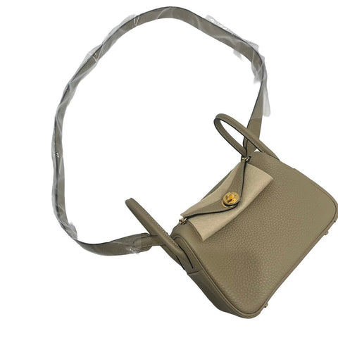 【新品未使用】 Hermes エルメス MINI LINDY ミニリンディ ショルダーバッグ W刻 (2024年) トレンチ トリヨン 未使用 NEW バッグ
