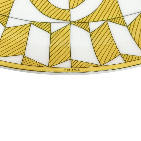 【新品未使用】Hermes エルメス タルトプラッター 《Soleil d Hermes》 32cm お皿 食器 テーブルウェア プレート プレゼント お祝い 誕生日 ギフト