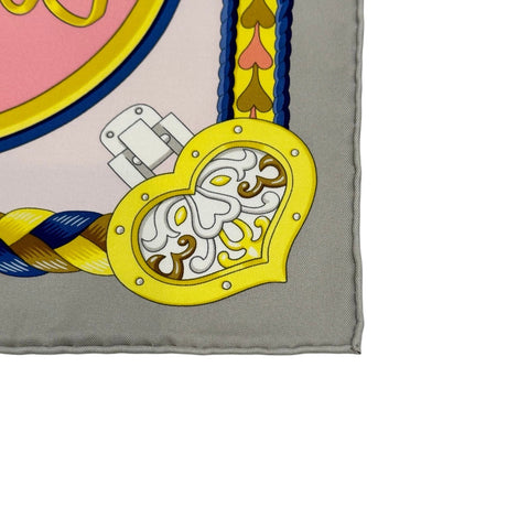 【新品未使用】 Hermes エルメス SCARF スカーフ カレ90 《アルネ・ドゥ・クール》 H004090S07 シルク100% レディース ギフト プレゼント