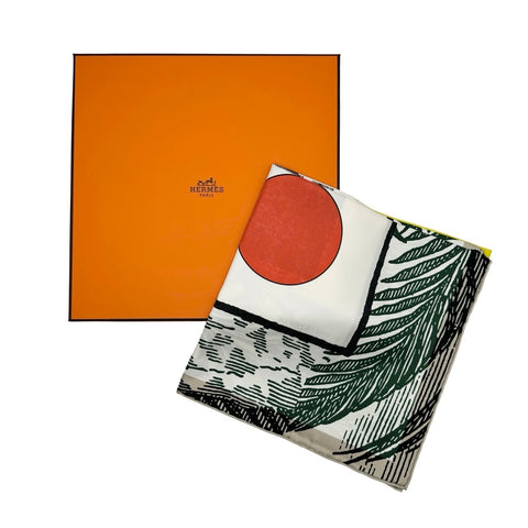 【新品未使用】 Hermes エルメス SCARF スカーフ カレ90 《カヴァリエ・アン・フォルム》 H004008S08 シルク100% レディース ギフト プレゼント